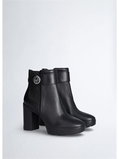 NOW 35 - ANKLE BOOT CALF LEATHER/ELASTIC LIU JO | SF3129PX241/22222